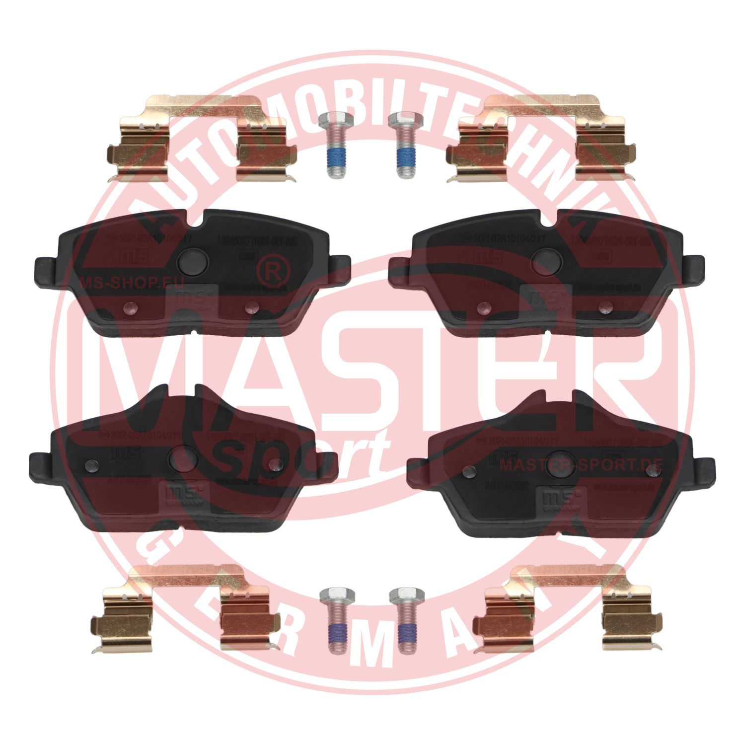 Placute frana MASTERSPORT GERMANY 13046027102N-SET-MS